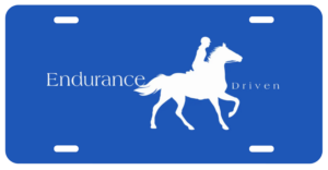 4-Blue Endurance-Driven Lic. Plate